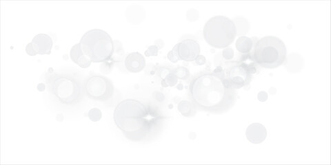 Abstract golden shining bokeh isolated on transparent background.Christmas glowing bokeh confetti and sparkle overlay texture for your design.