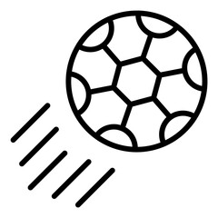Obraz premium Fast Ball Icon
