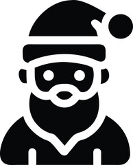 christmas santa claus icon