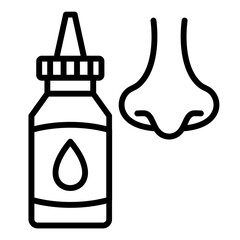 Nasal Spray Icon