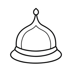 hat isolated on white