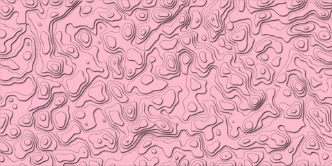 Layered elevation designs forming artistic landscape

