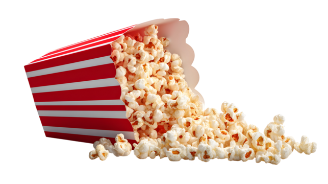  movie night popcorn red and white striped popcorn boxes spilling popcorn cinema snacks movie theater concessions