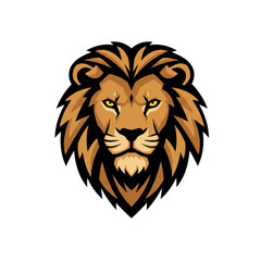 Fototapeta premium Lion Logo Vector – Powerful and Majestic Animal Symbol