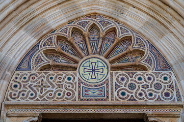 Priverno, Latina, Italy. Cistercian Abbey of Fossanova.