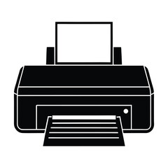printer icon vector illustration