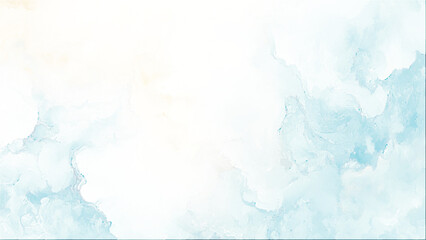 old pastel light blue paper parchment background illustration with wrinkled worn grunge texture design. Abstract watercolor background