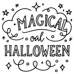 Happy Halloween Typography design
