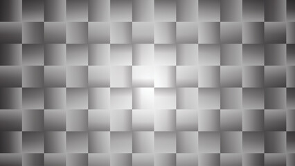 Seamless pattern of abstract curved lines creating a sense of movement and depth &ndash; black and white vector texture in optical illusion style