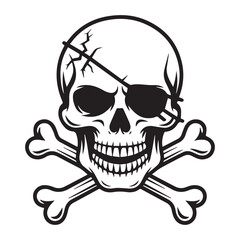Halloween Skull & Skeleton SVG – Spooky Cut File for Cricut, Silhouette, Sublimation & DIY Crafts