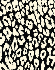 Leopard skin pattern, animal leather seamless design