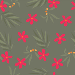seamless floral pattern	
