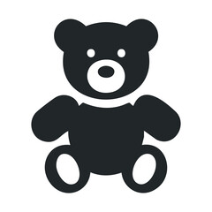 Fototapeta premium Cute brown teddy bear with bow tie isolated on white background