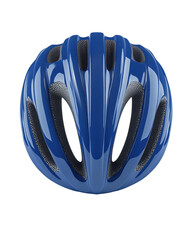Bright Blue Bicycle Helmet with Aerodynamic Design, Perfect for Safety and Stylish Cycling Adventures on Any Terrain