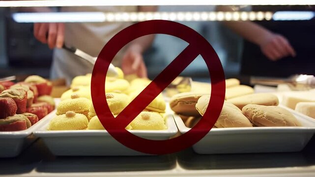 No entry to bakery goodies