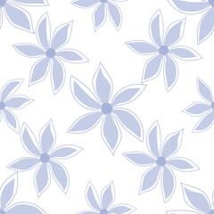 Obraz premium Vintage Pattern Flower Floral illustration Design Vector