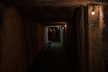 Underground World War II bunker