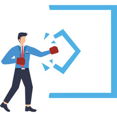 Comfort Zone Torna  Breaking Limits Illustration