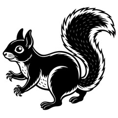 Obraz premium squirrel with nut