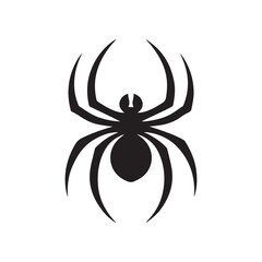 spider vector silhouette clip art logo design illustration collections