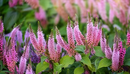 baicalensis and scutellaria a beautiful floral background of summer nature and herbal medicine