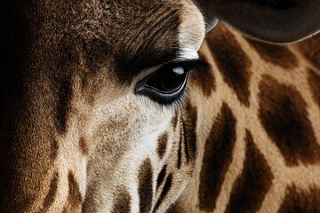 Discover the stunning natural markings of a giraffe's coat an unparalleled design from the wild kingdom showcasing earths magnificent animal textures
