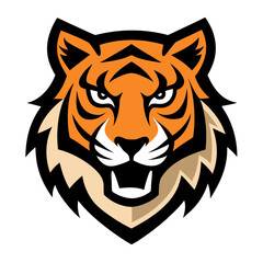 Obraz premium tiger head vector