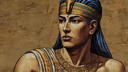 young Egyptian, raised by IA