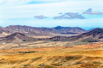 Valle de Santa Ines, Island Fuerteventura, Canary Islands, Spain, Europe.