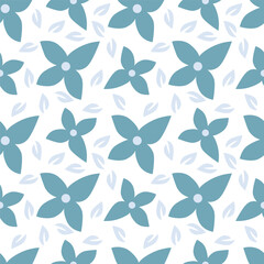 seamless pattern with flowers
