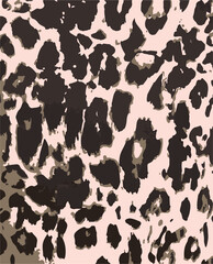 Animal leopard print seamless pattern, abstract spotted print, leopard or cheetah fur texture