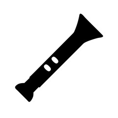 Clarinet icon vector illustration
