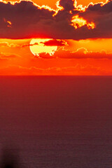 Atardecer en la Corujera, Isla de Tenerife.