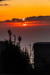 Atardecer en la Corujera, Isla de Tenerife.