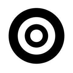 Target icon vector illustration