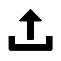 Upload and download icon vector illustration