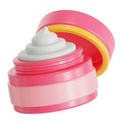 Night cream 3D Illustration