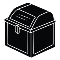 Ceramic Butter Dish Vector Art