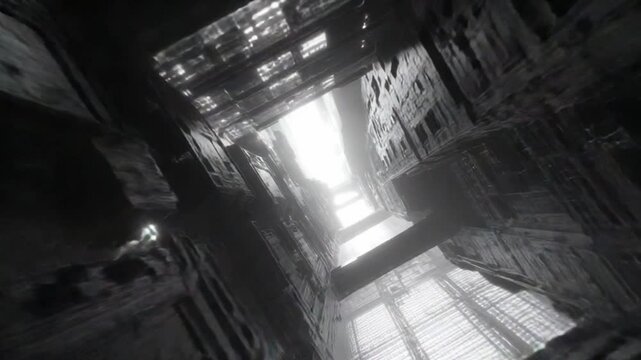 サイケデリック都市幻想｜音と幾何学が共鳴する電脳トランス・ループ4K