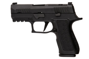 Modern Firearm Close-Up Profile