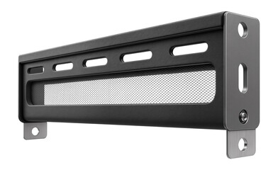 Obraz premium Ventilated cable tray with PVC coating for use in high-temperature areas of power generation plants