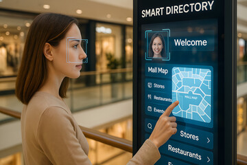 Interactive Digital Mall Directory