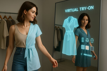 Virtual Try On Mirror Technology