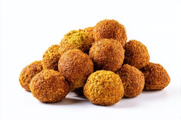 Middle Eastern Magic Authentic Falafel Balls Isolated