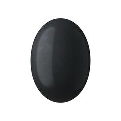 black oval transparent background png