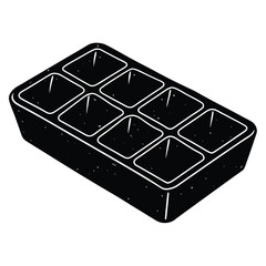 ice cube tray freezer mold plastic
