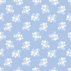 Vintage Pattern Flower Floral illustration Design Vector