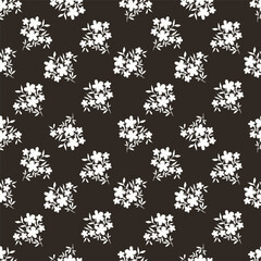 seamless pattern with flowers
