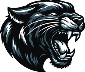 Obraz premium A Panther Vector clipart illustration