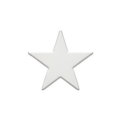 Obraz premium star icon transparent background png